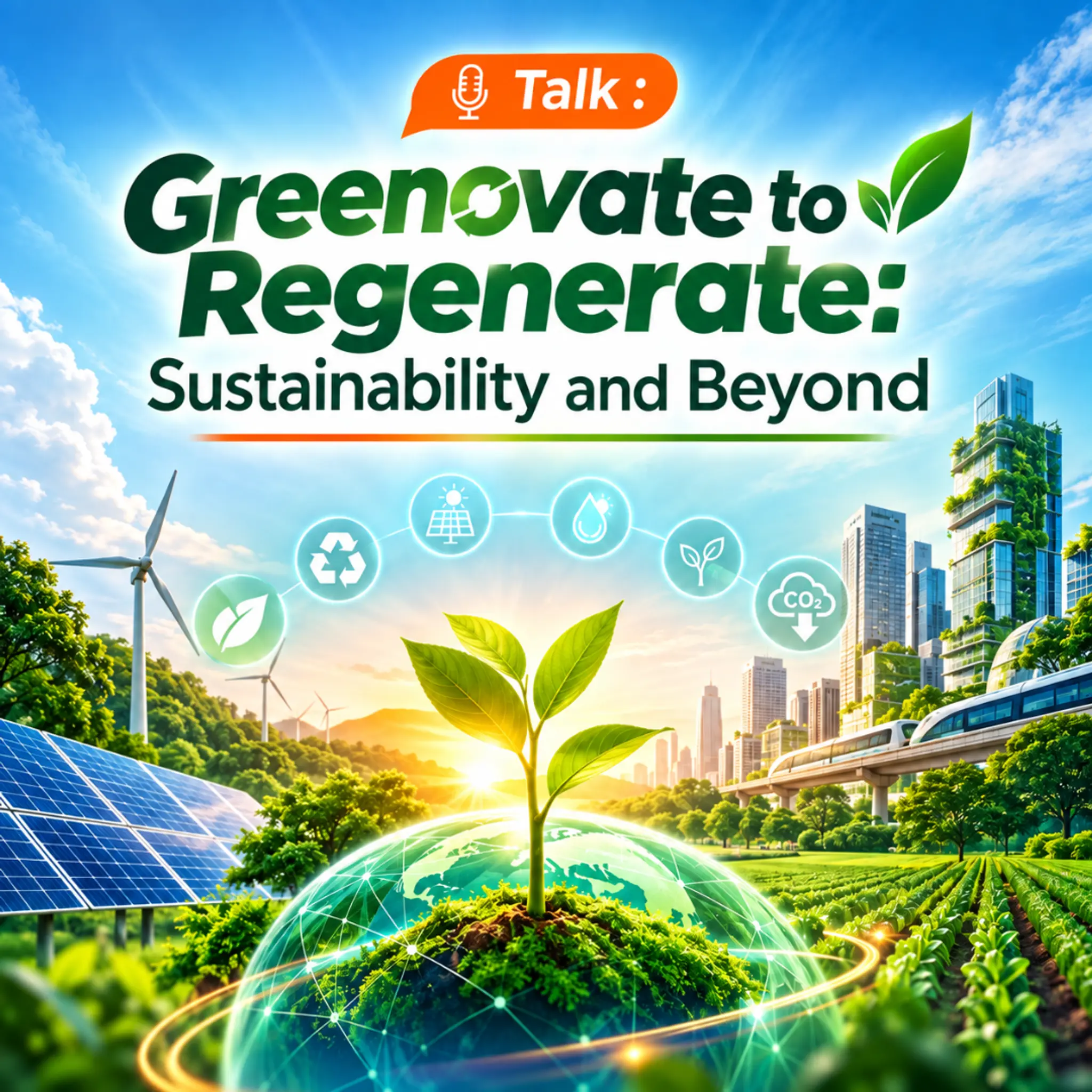 Talk : Greenovate to Regenerate: Sustainability and Beyond
