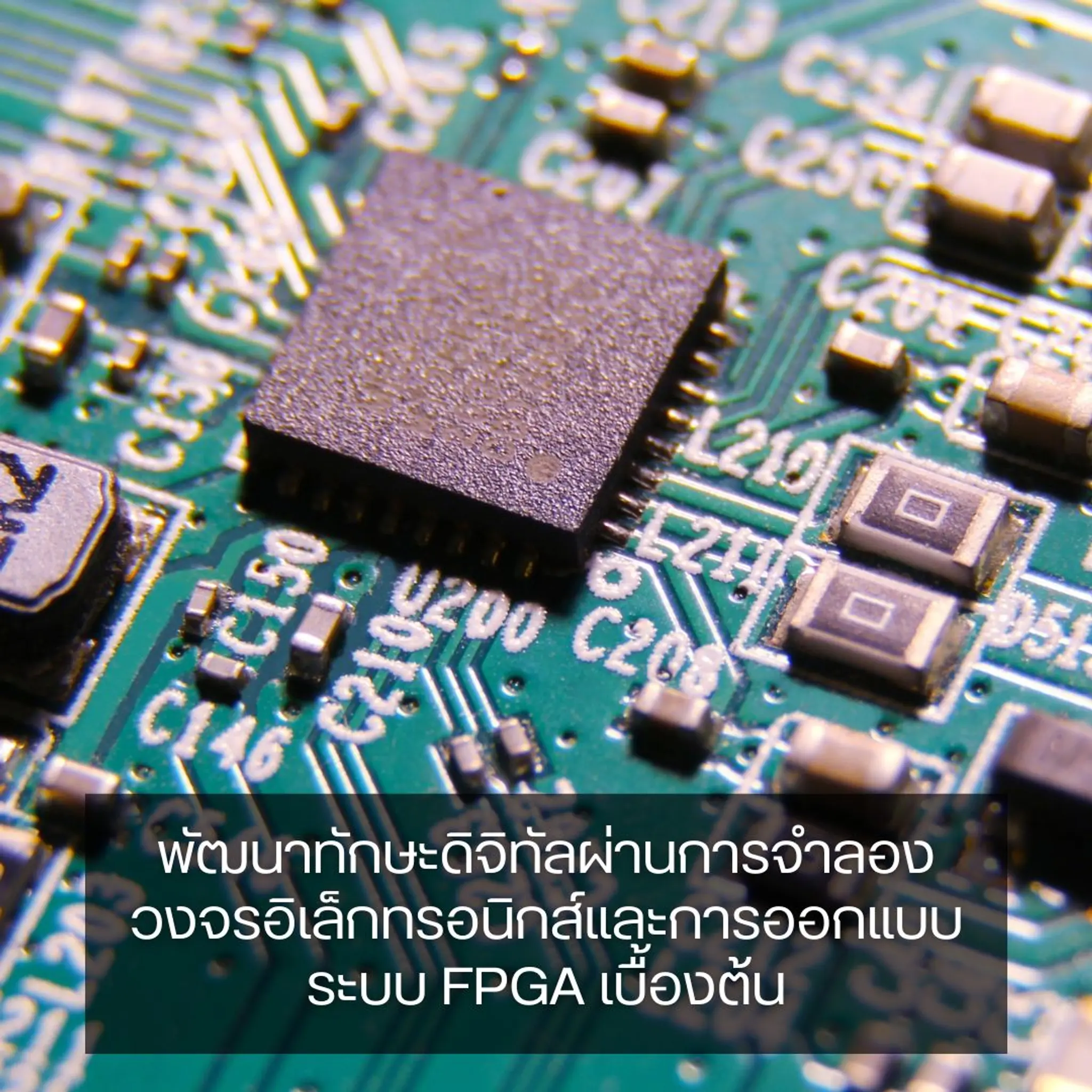พัฒนาทักษะดิจิทัลผ่านการจำลองวงจรอิเล็กทรอนิกส์และการออกแบบระบบ FPGA เบื้องต้น